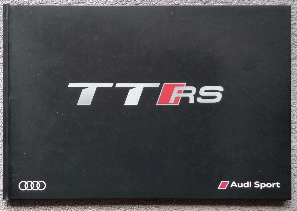 Prospekt AUDI TT RS rok 2016