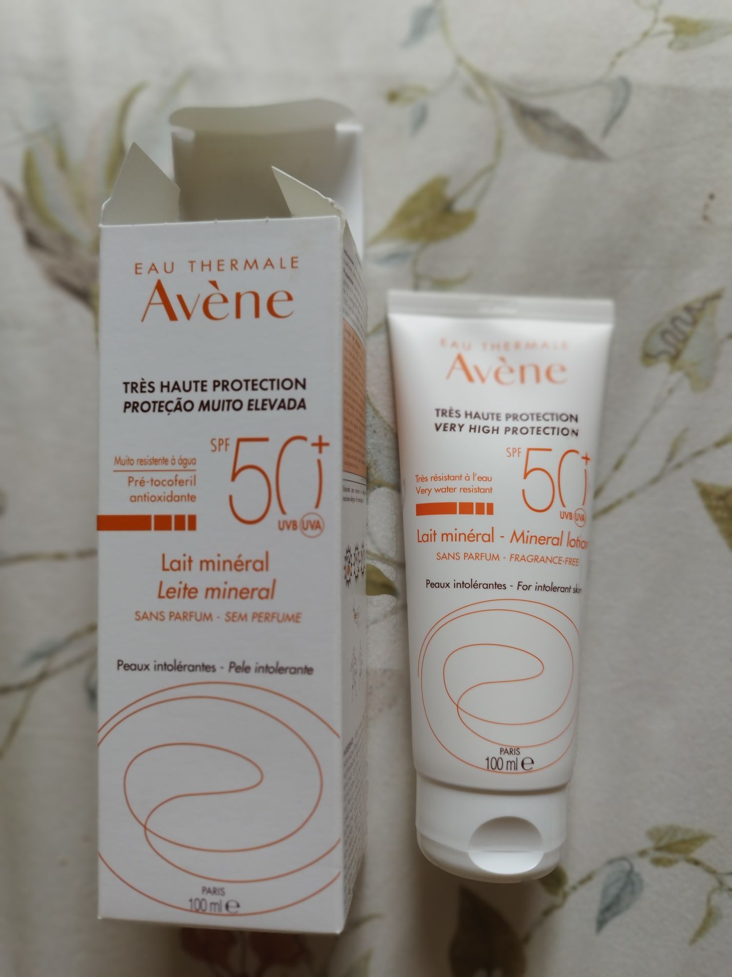 Avène Leite Mineral SPF50+ 100ml - Eau Thermale Avène
