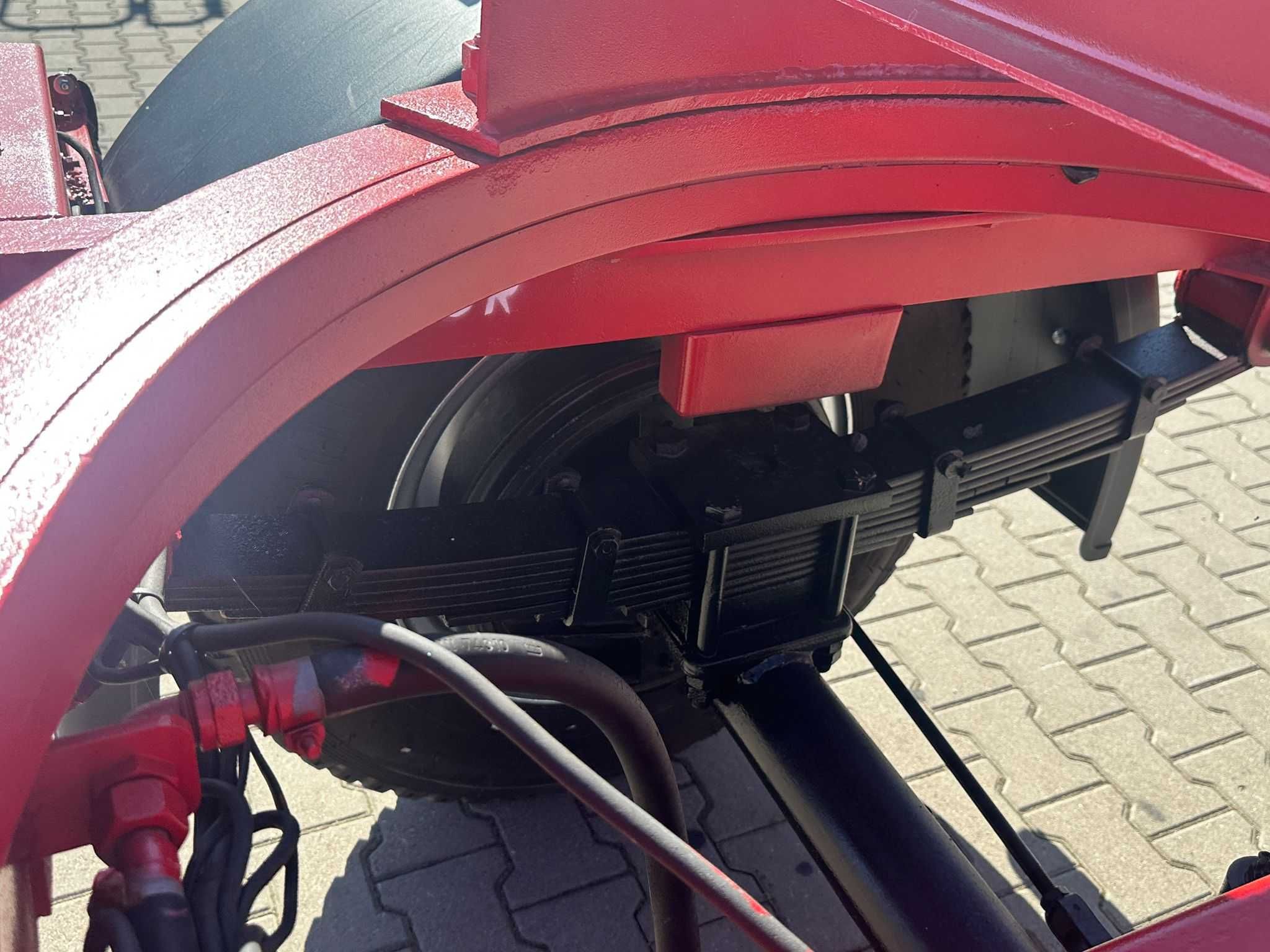 ZAREJESTROWANA Przyczepa dłużycowa dłużyca KOHLER 4T stali drutu słupó