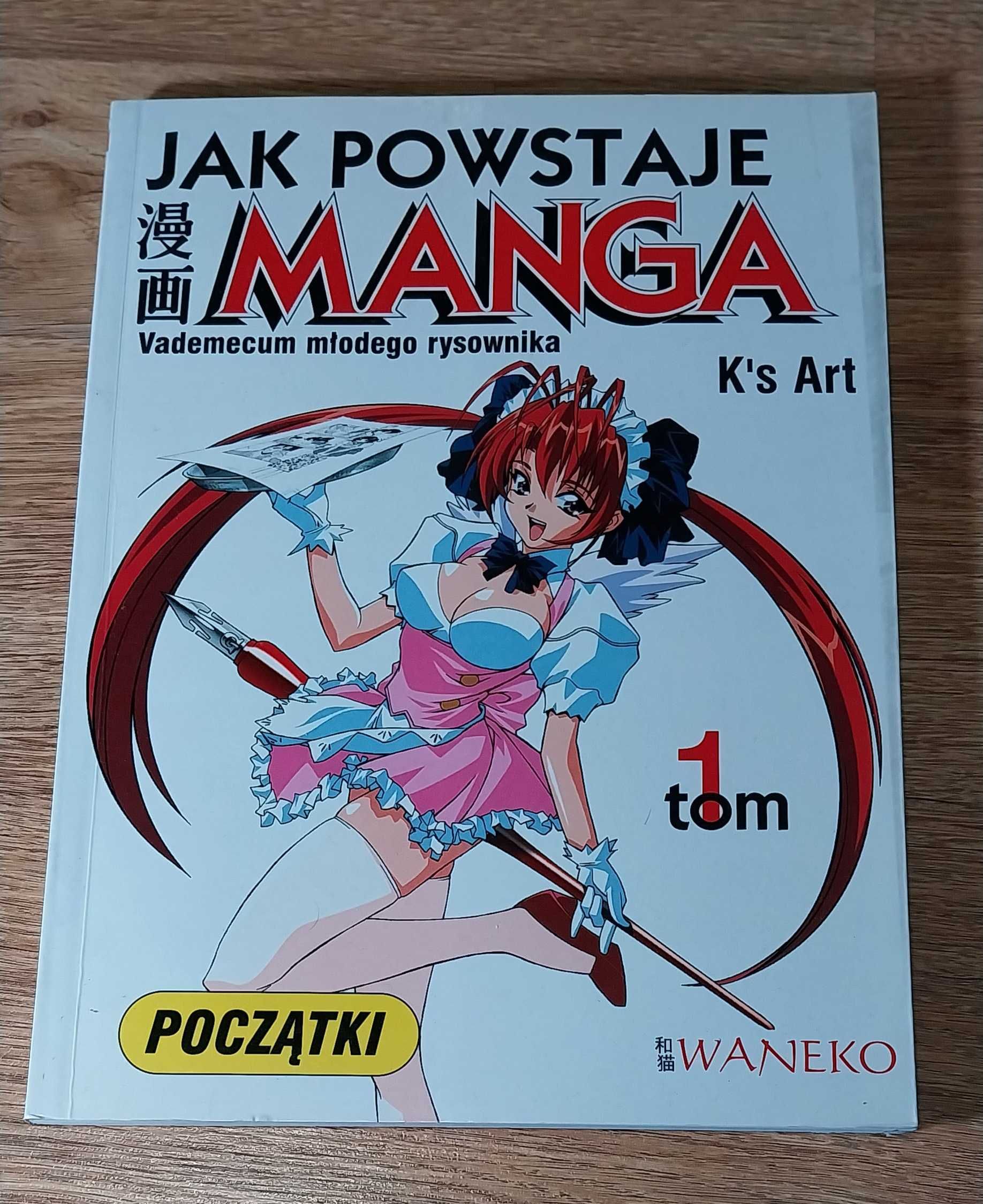 Jak powstaje manga - waneko 1 tom