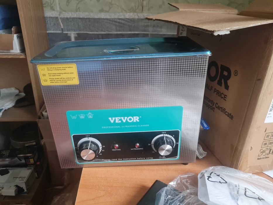 Ультразвуковий очищувач Vevor, 6л.