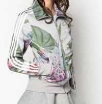 Bluza damska adidas kwiaty, kwiatowy print, wzór ED6584 rozmiar 36 38