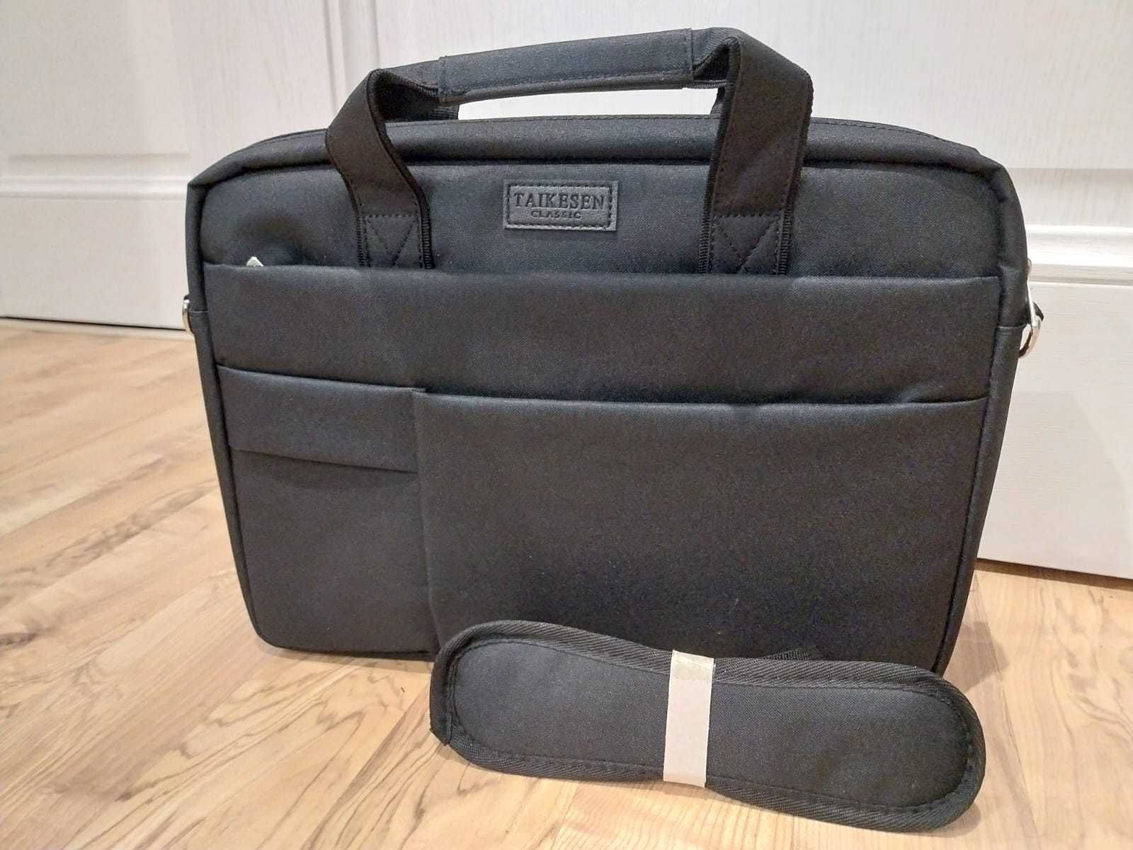 Torba na laptopa 14–15 cali — wodoodporna, elegancka, nowa