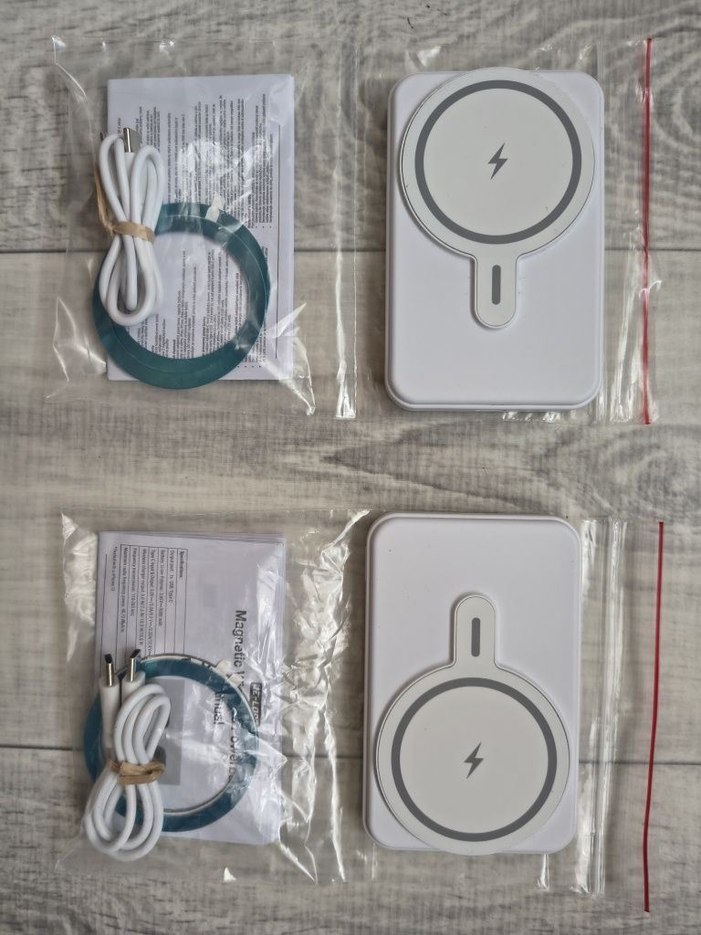Powerbank do iPhone,Samsung i inne z Magsafe 5000mAh.Każdy smartfon.