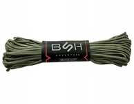 Mocna linka paracord 30m zielona survival outdoor