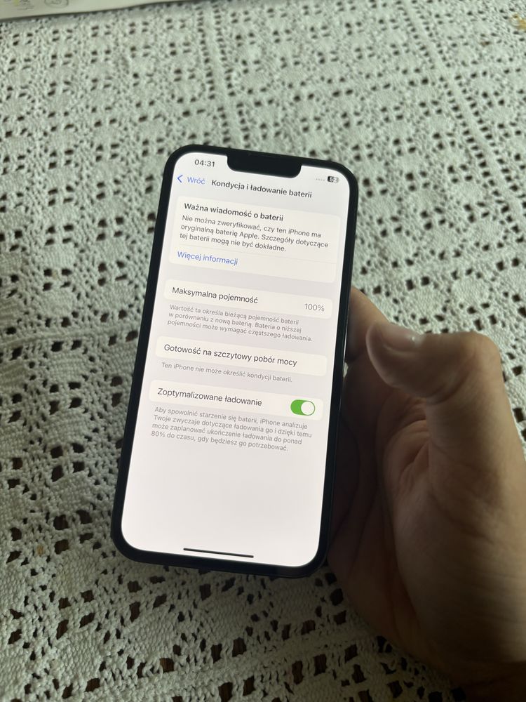 Iphone 13 pro 128 gb 100% kondycji piekny blekitny