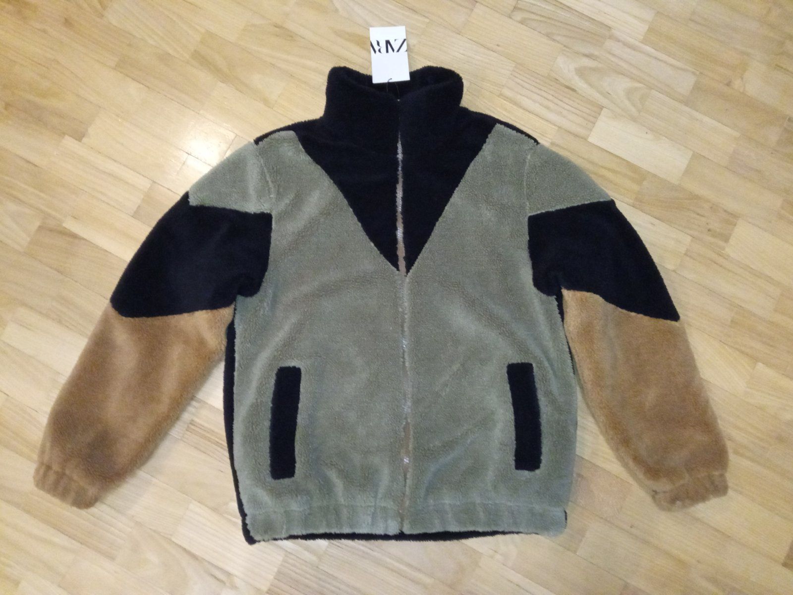 Тедди шерпа меховушка Zara куртка деми для мальчика