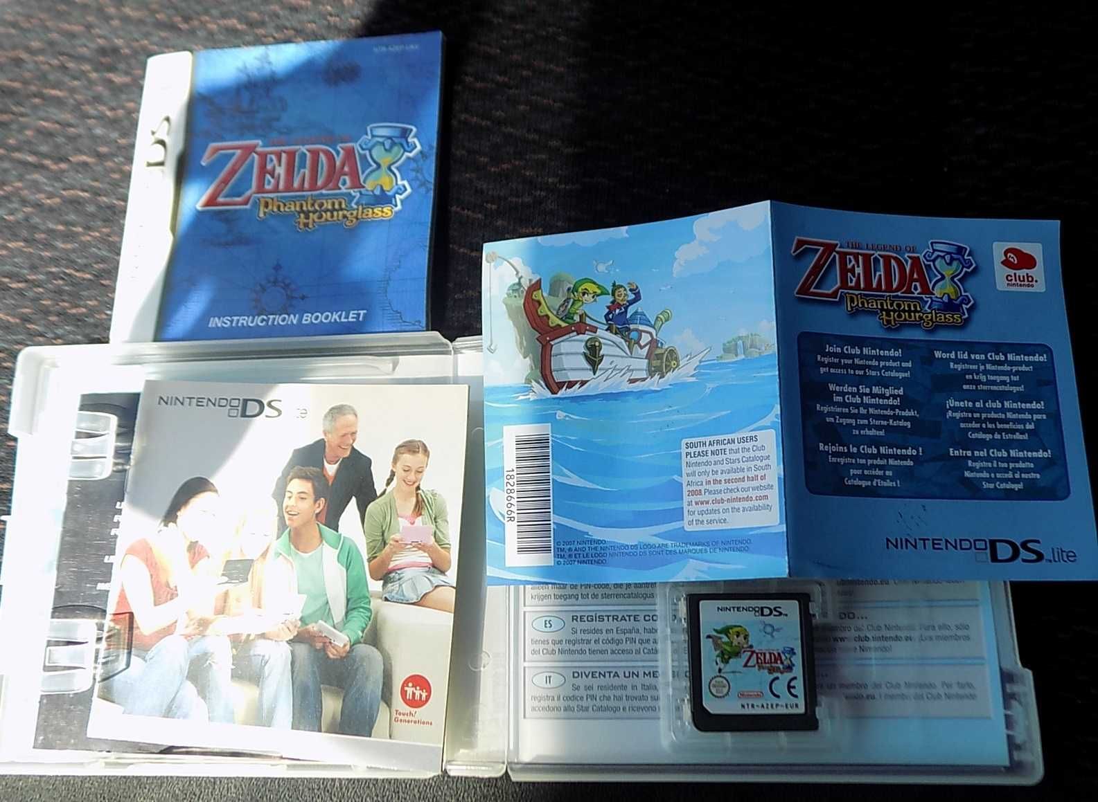 The Legend of Zelda Phantom Hourglass na Nintendo DS DSi 3DS angielski