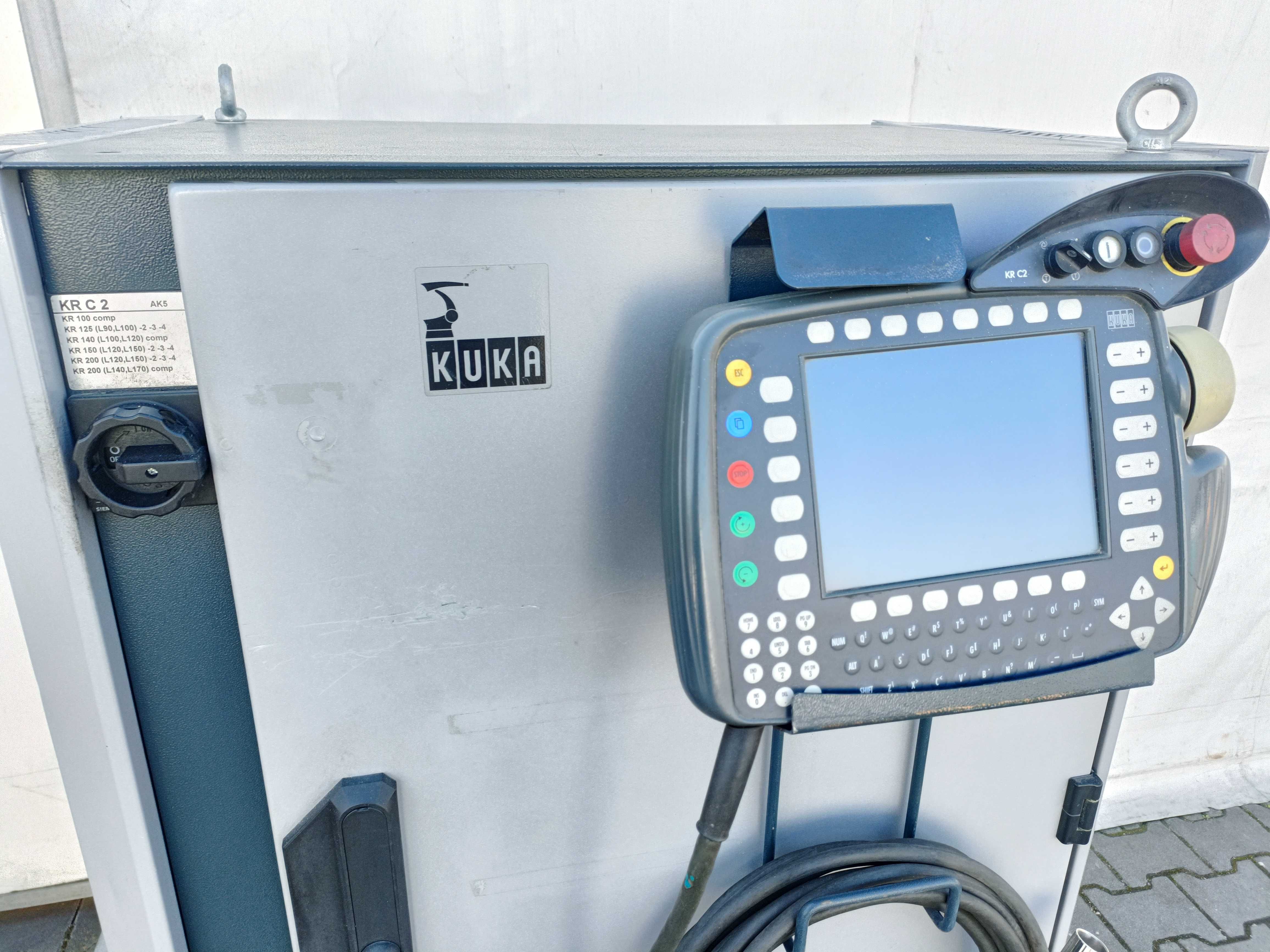 Robot KUKA KR100 + KRC2 ed05 komplet do wielu zadań przemysłowy