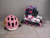 Patins em linha de criança (menina)