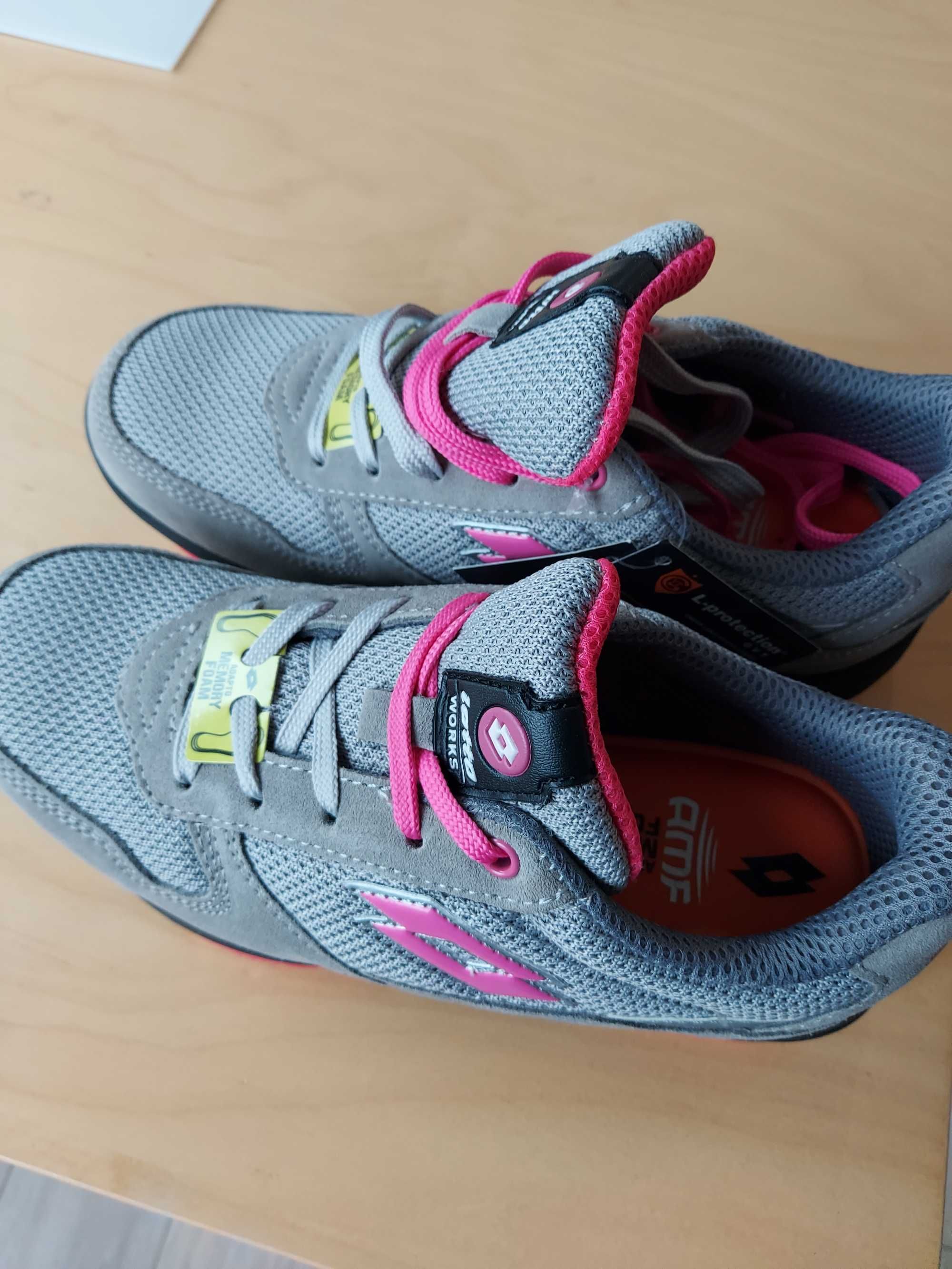 Buty LOTTO Flex EVO 500 W S1P - dla kobiet rozm. 38