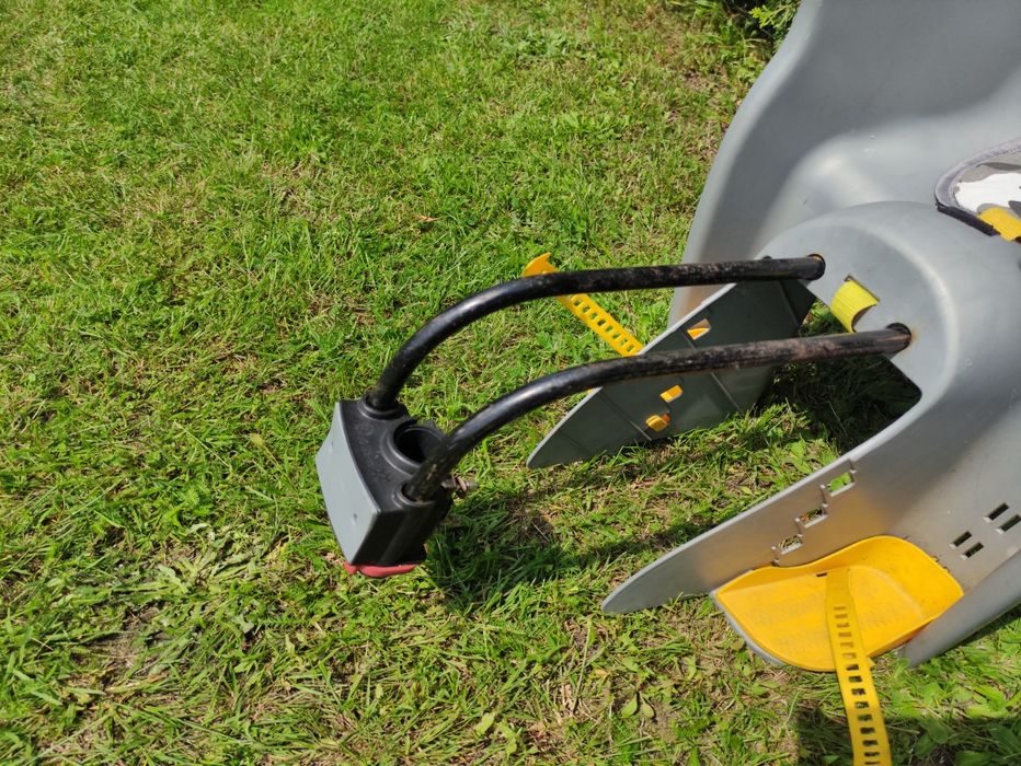 Fotelik rowerowy dla dziecka, tylny, bdb