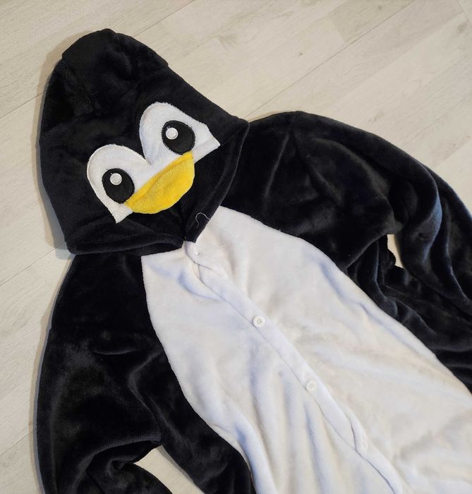 strój pingwina pingwin kombinezon kaczor M 66