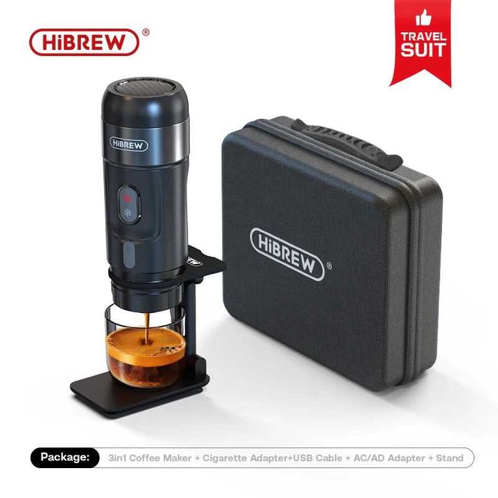 ЛУЧШАЯ ЦЕНА! Hibrew H4A Портативная кофеварка 3 в 1 ! АКЦИЯ!