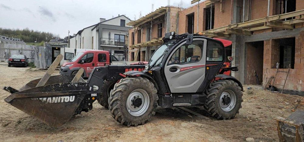 Wynajmę długoterminowo ładowarkę teleskopową rolniczą - Manitou