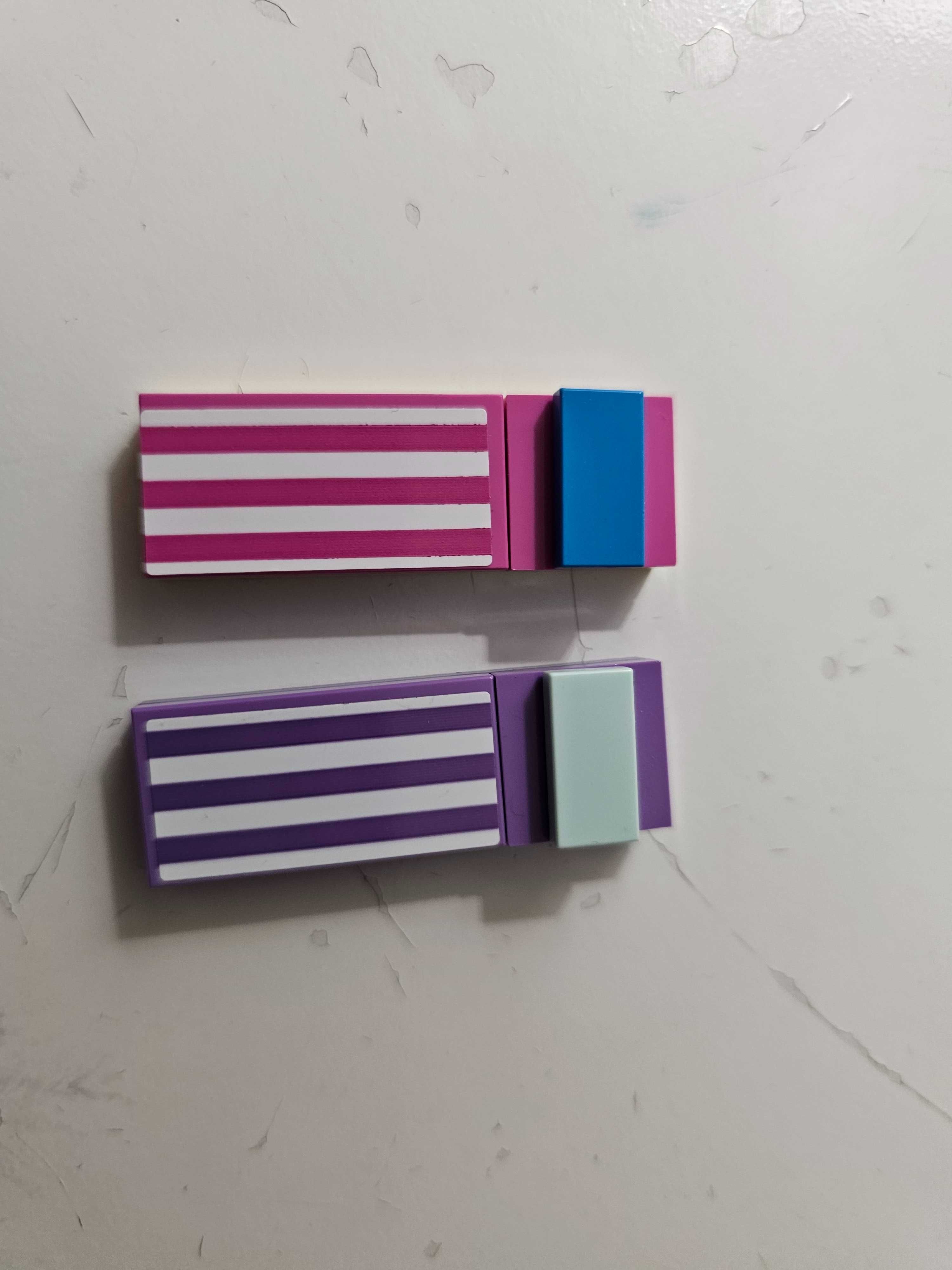 2 leżaki lego friends