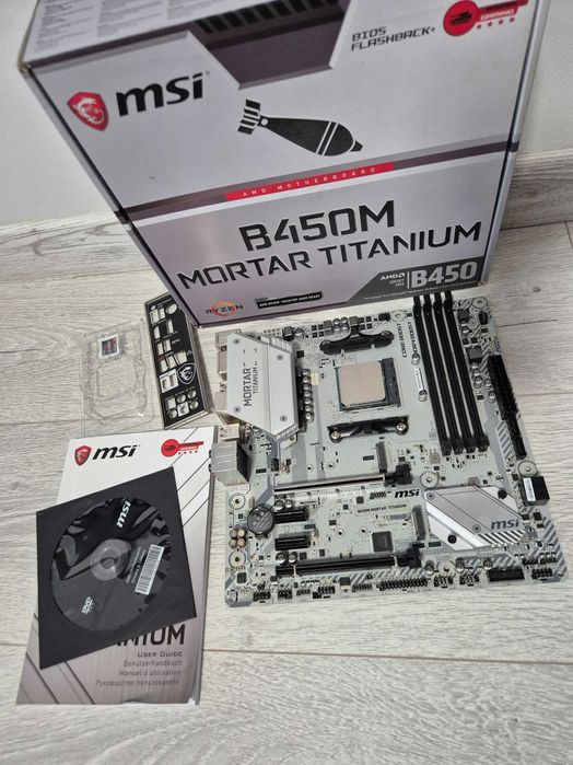 в білу збірку! AM4 сет Ryzen 5 5600 +плата mATX MSI Titanium. Trade-IN