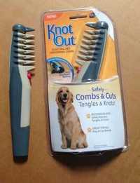 Расческа для шерсти животных Кnot out electric pet grooming comb