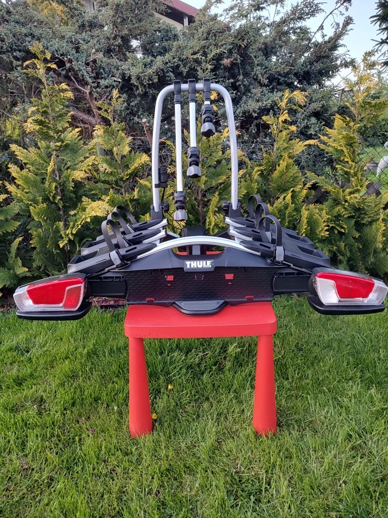 Wynajem bagażnik rowerowy Thule na hak 3-4 rowery