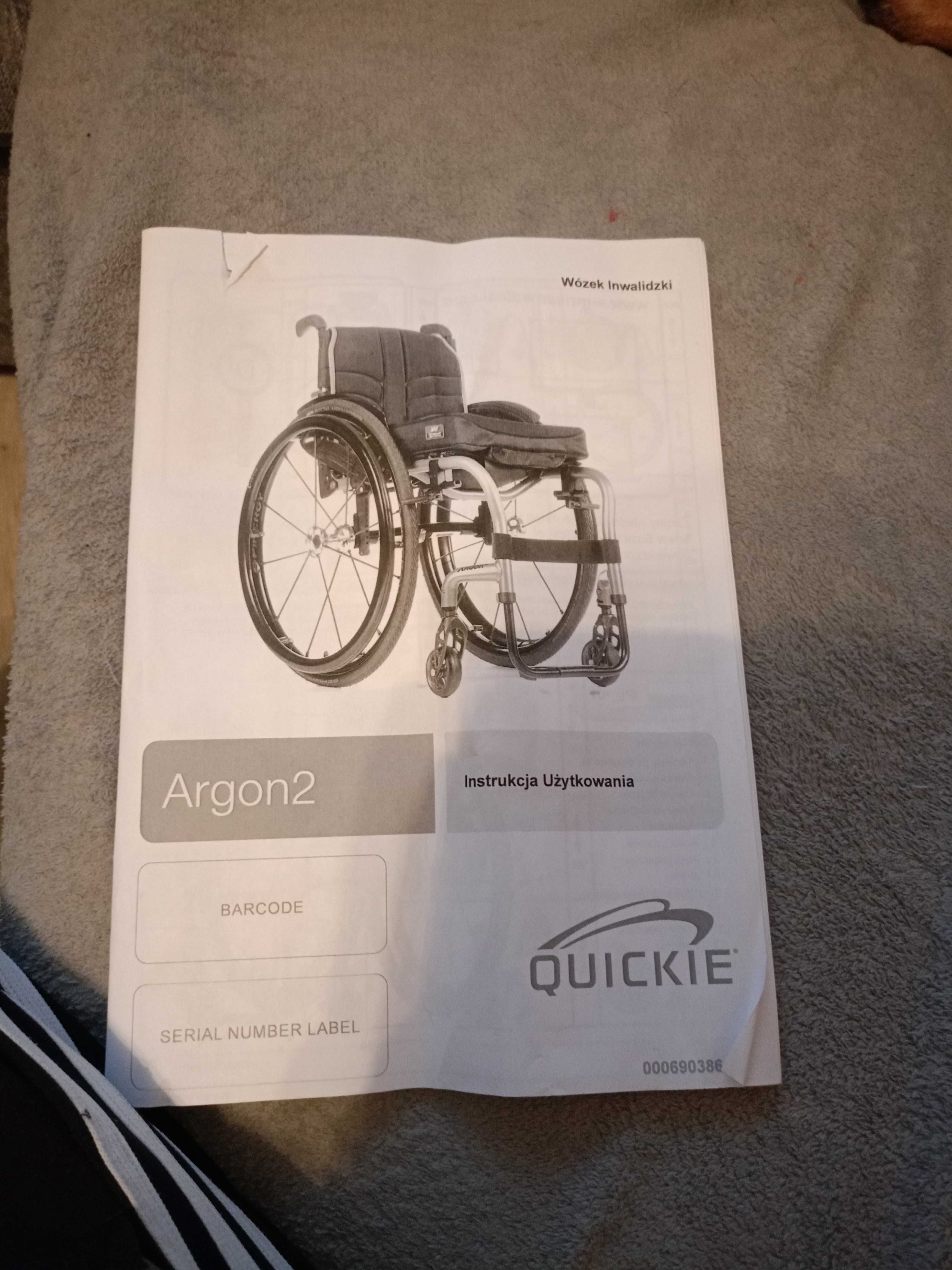 Wózek inwalidzki Argon 2