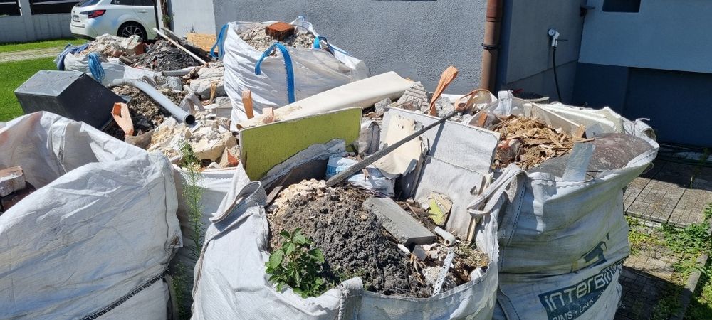 Oddam za darmo gruz budowlany z rozbiórki