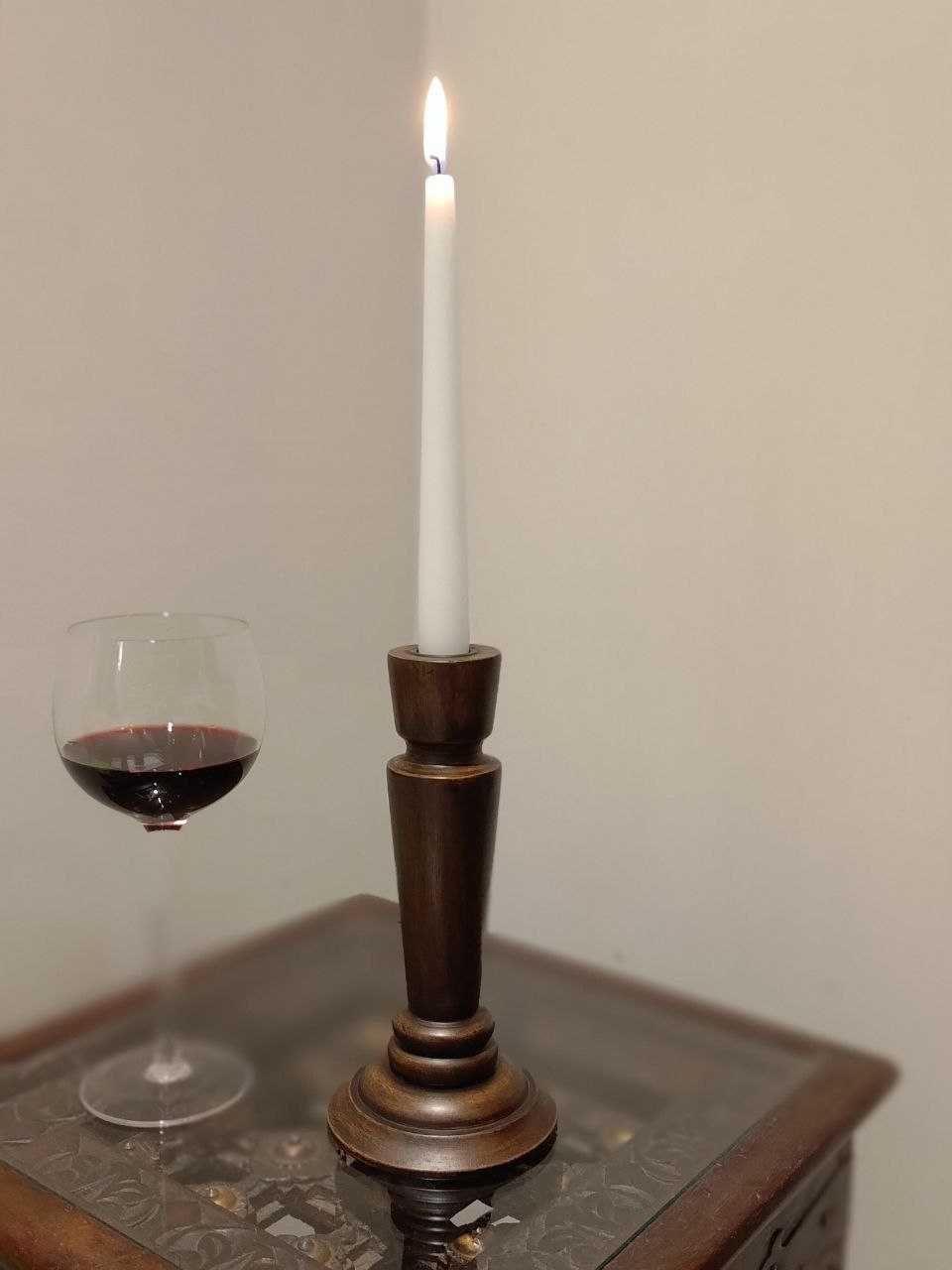 Świecznik Boho, rękodzieło z Saharanpur, 20 cm