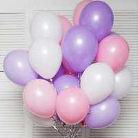 Латексные шарики воздушные шары надувные 20 шт Gemar для гелия 26 см