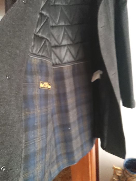 Casacao Fazenda cinzento mesclado homem nr 52/54 dá Odemark