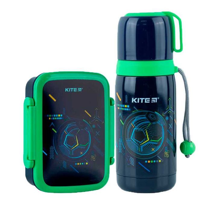 Термос 350мл 24-301, 25-301 + ланчбокс 420мл 24-160, 25-160 Kite