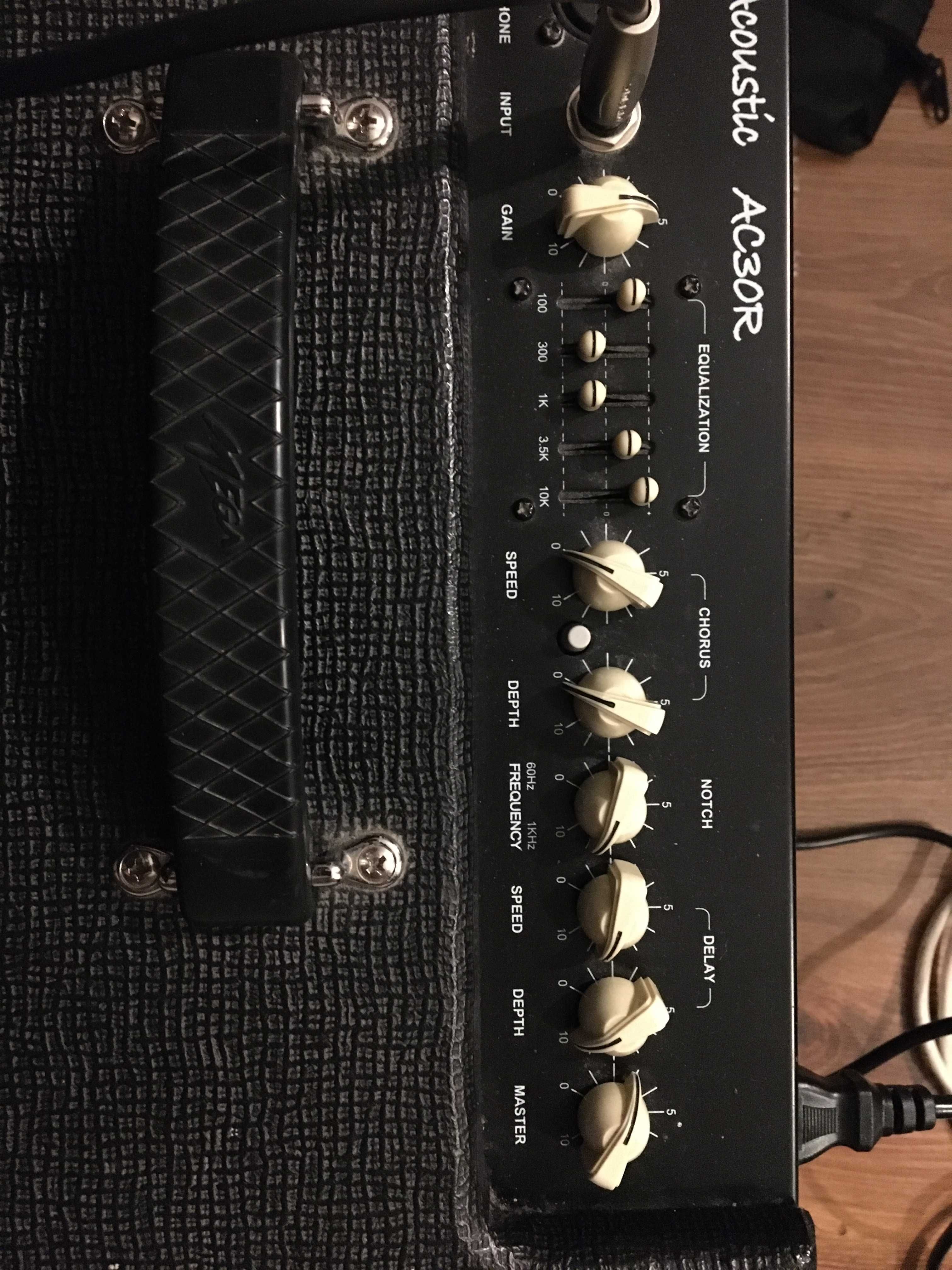 Wzmacniacz do gitary akustycznej Mega Amp Senior Acustic AC30R