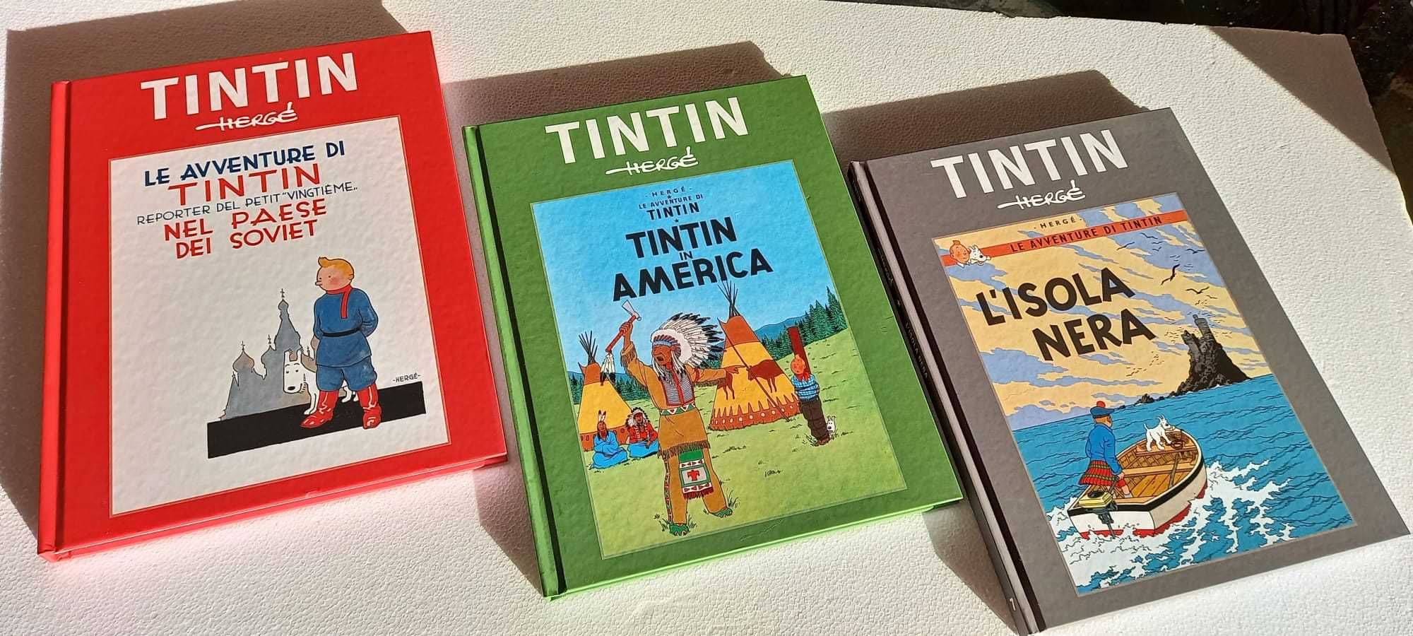 Banda Desenhada  "As aventuras de Tintin", de Hergé