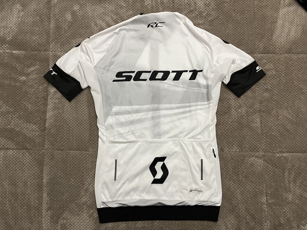 Camisola de ciclismo Scott RC Branca