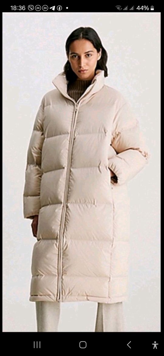 Жіноче зимове пальто Calvin Klein original.