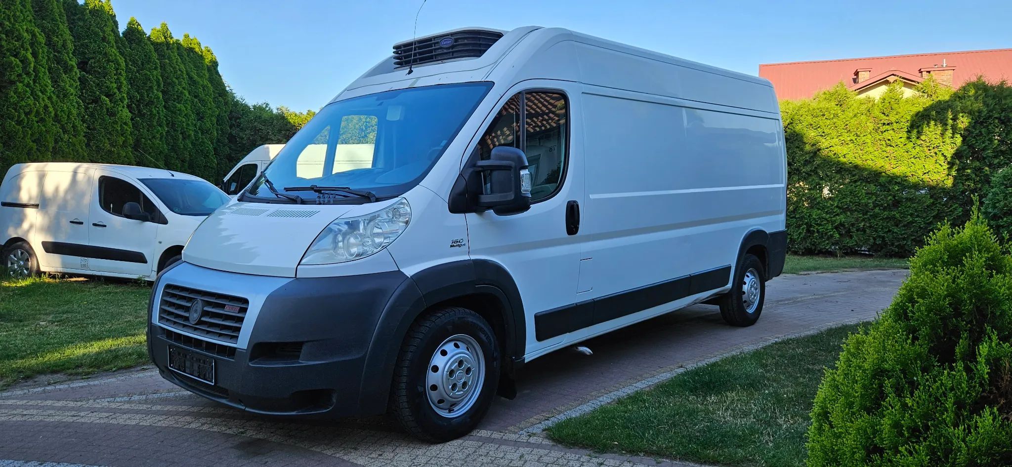 Fiat DUCATO 3.0 JTD MAXI L3 H2 IZOTERMA CHŁODNIA CARRIER + ZASILANIE 230V KLIMA BLASZAK DLUGI  Boxer Jumper  Zadbany Gwarancja Przebiegu