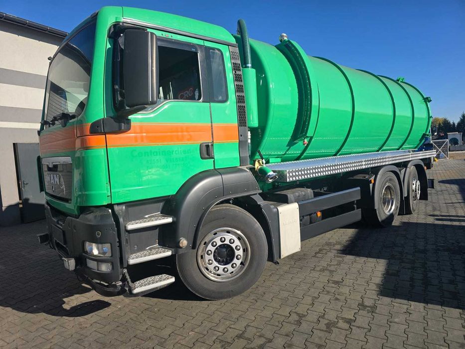 MAN TGS 26.440 asenizacyjny asenizacyjna beczka zabudowa