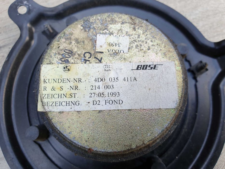 Audi TT 8N A8 D2 Głośnik BOSE