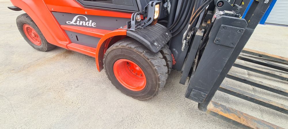 Wózek LINDE H80/900 H100 H70 TRIPLEX  pozycjoner paletyzer 8t 6,1m