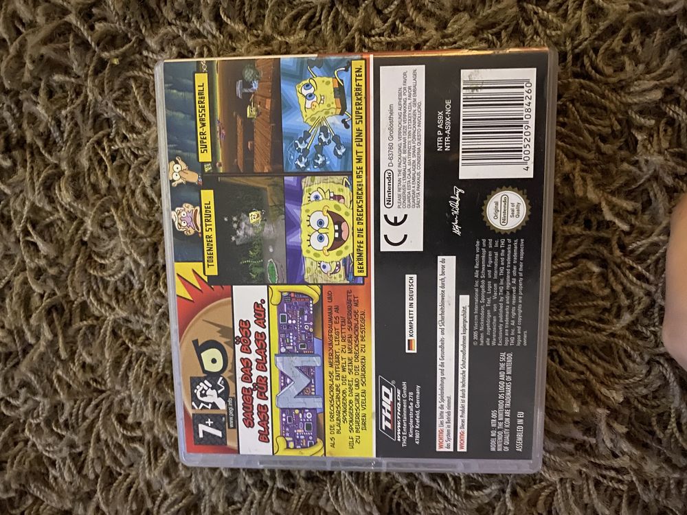 Spongebob Squarepants: Yellow Avenger - Nintendo DS