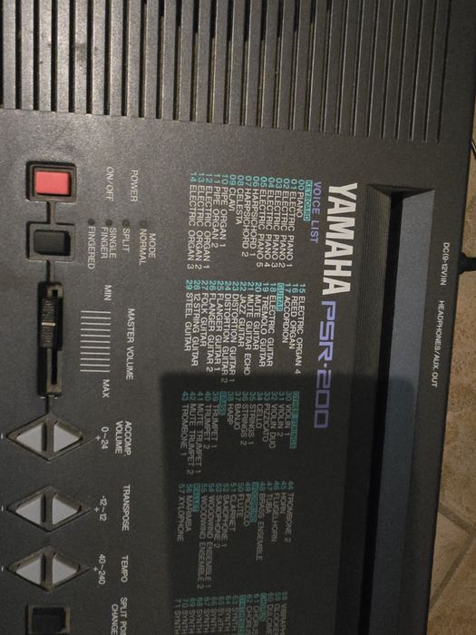 Keyboard Yamaha psr