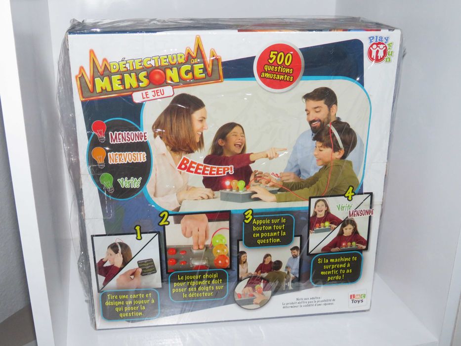 Jogo Detetor de Mentiras (Versão Francesa) NOVO