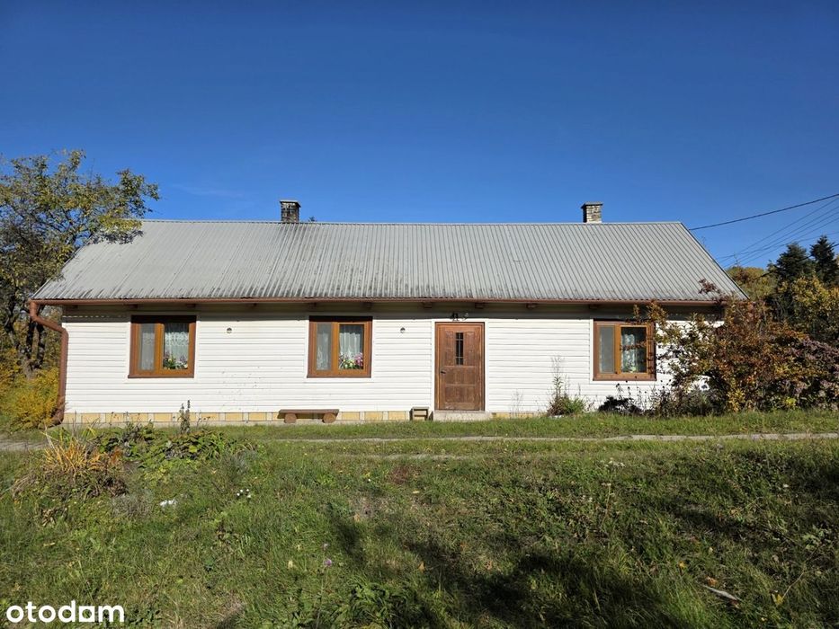 Drewniany dom na wzgórzu – wśród lasów i ciszy, 4,04 ha