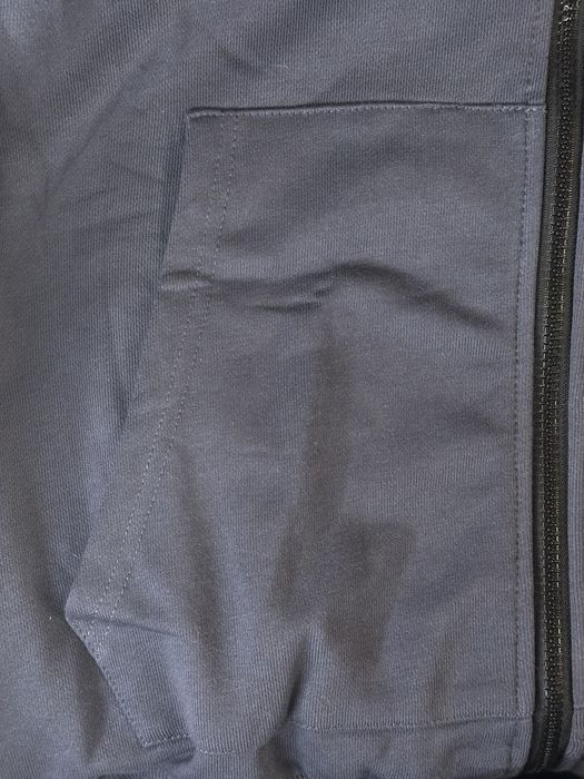 Зіп-кофта Stone Island темно-синього кольору