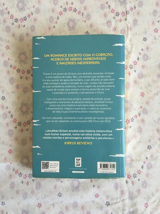 Livro Amizades Improváveis de Jonathan Evison - portes incluídos