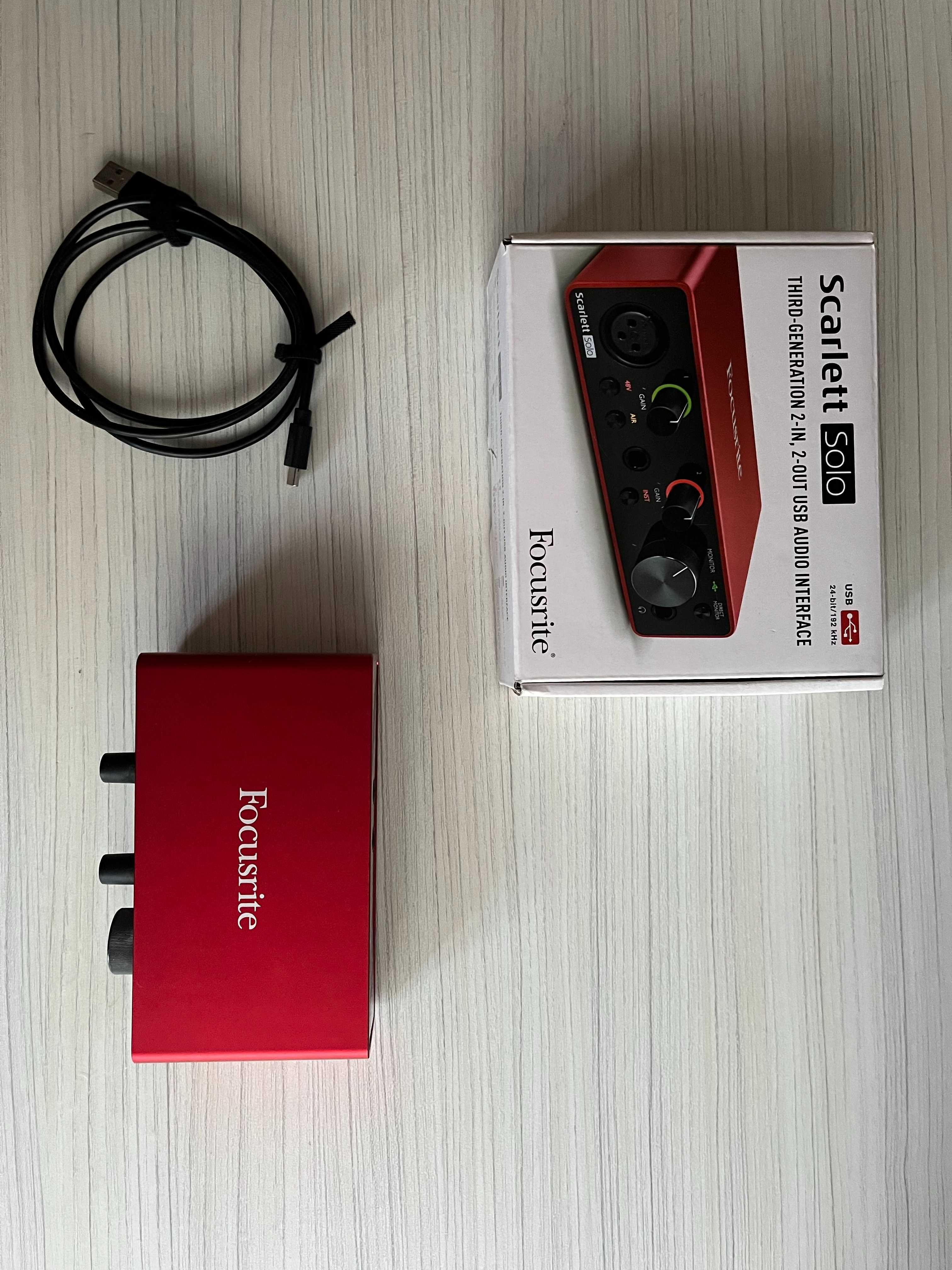 Focusrite scarllet solo 3rd generation