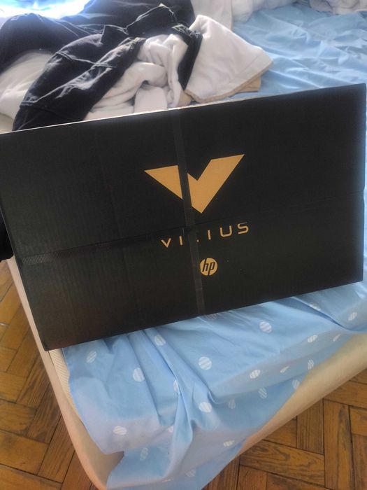 Portátil HP Victus novo, na caixa