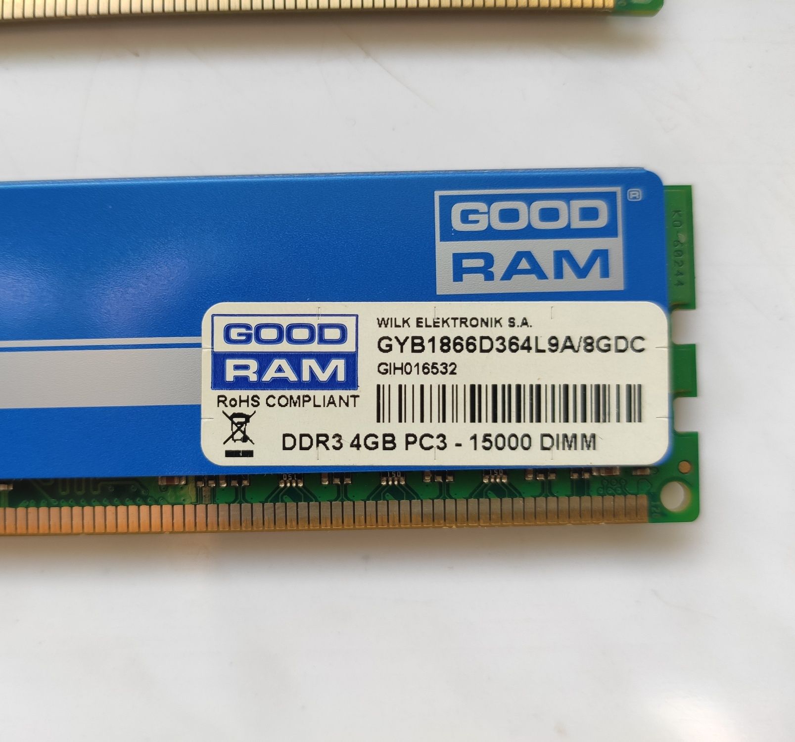 Оперативная память DDR3 Goodram 8gb 2×4gb 1866 Mhz