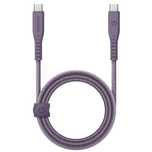 ENERGEA kabel Flow USB-C - USB-C1.5m fioletowy/purple 240W 5A PD Fast