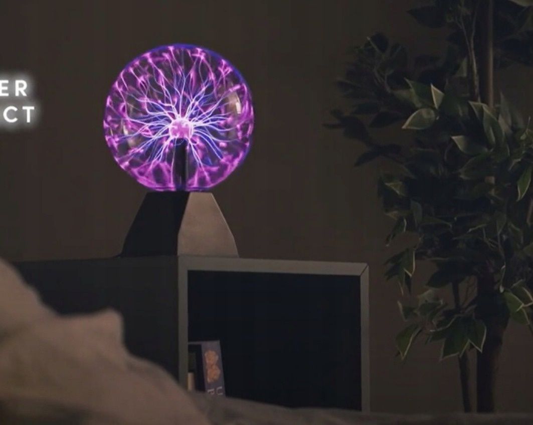 Magiczna kula lampa plazmowa 30 cm szklana edukacyjna prezent