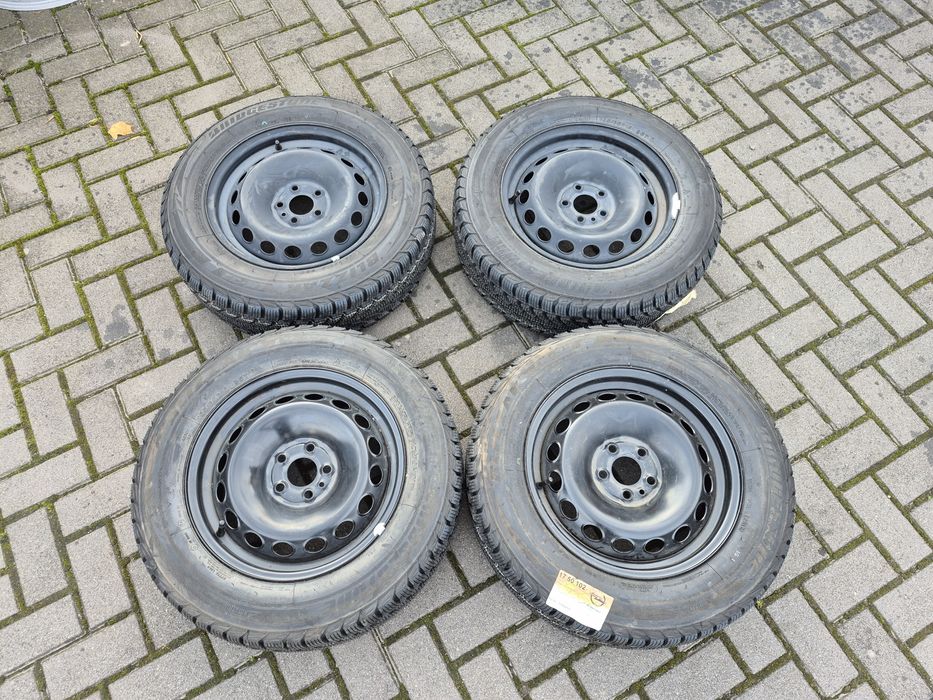 Nowe Koła Zima Opel Combo D Fiat Bravo 5x98 15 BRIDGESTONE 195/65 R15