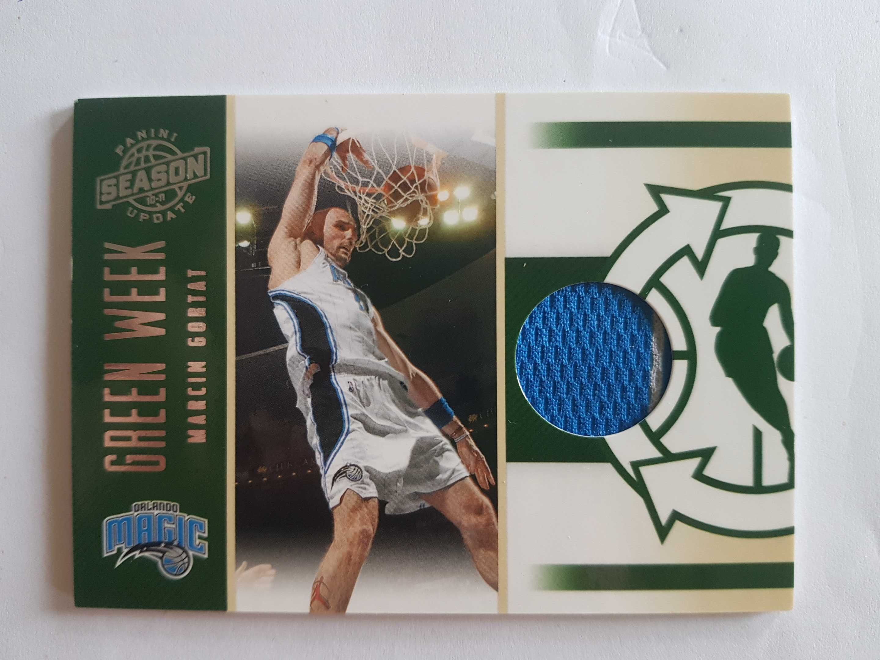 Panini Marcin Gortat JERSEY Patch karta limited 749 koszulka